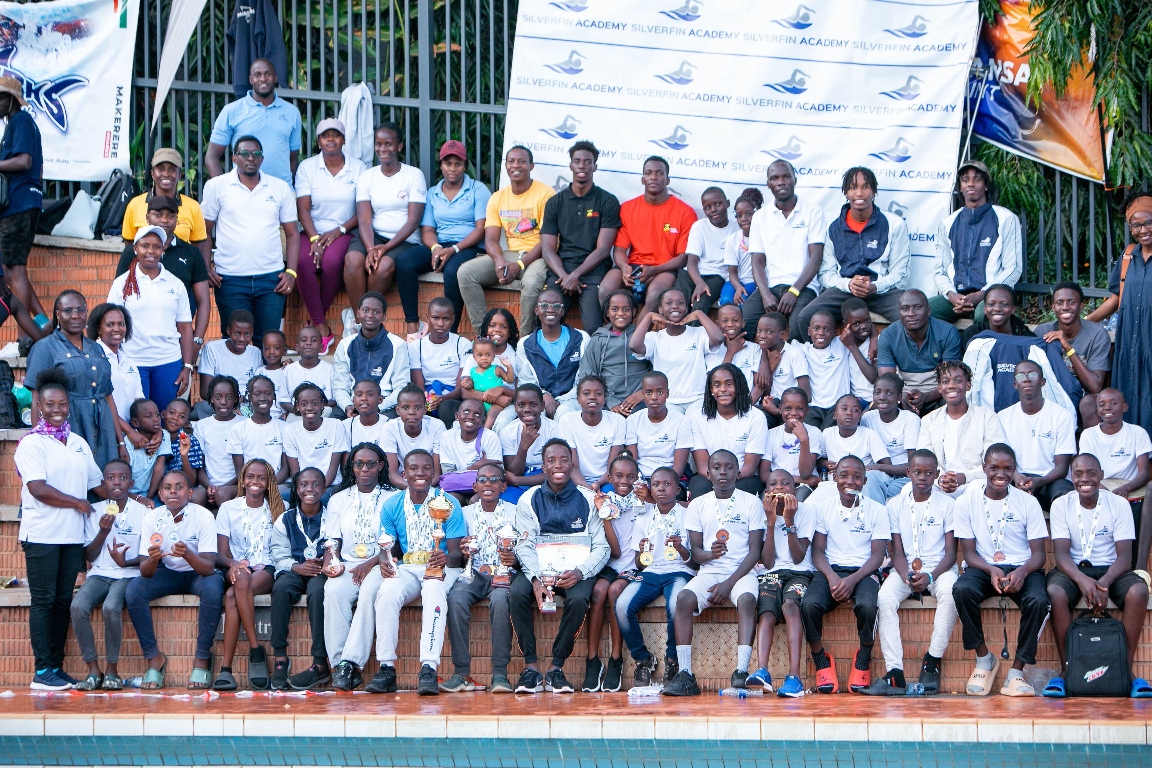 Silverfin Academy swimming team and facilities